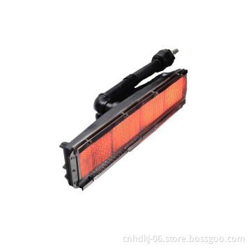 Infrared gas burners for infrared drying and curing systems